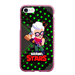 Чехол iPhone 7/8 матовый Белль Belle Brawl Stars, цвет: 3D-малиновый