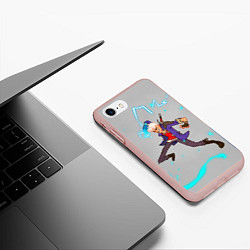 Чехол iPhone 7/8 матовый Арт Неро, цвет: 3D-светло-розовый — фото 2