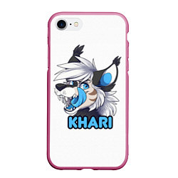 Чехол iPhone 7/8 матовый Furry wolf Khari