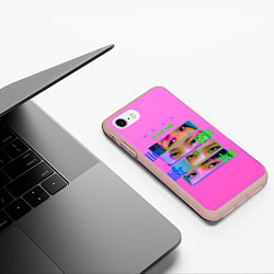 Чехол iPhone 7/8 матовый How you like that, цвет: 3D-светло-розовый — фото 2