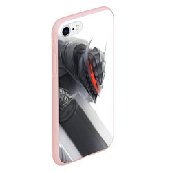 Чехол iPhone 7/8 матовый Anime Berserk, цвет: 3D-светло-розовый — фото 2