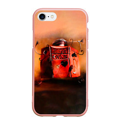 Чехол iPhone 7/8 матовый Агата Кристи OPIUM, цвет: 3D-светло-розовый