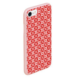 Чехол iPhone 7/8 матовый Алатырь, цвет: 3D-светло-розовый — фото 2