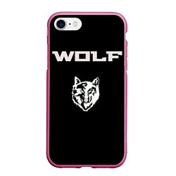 Чехол iPhone 7/8 матовый Beautiful wolf