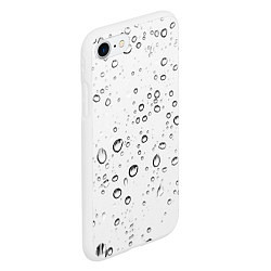 Чехол iPhone 7/8 матовый Утренний дождь, цвет: 3D-белый — фото 2