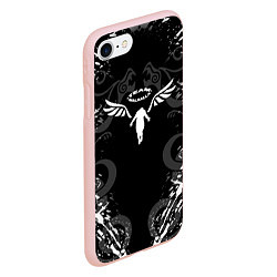 Чехол iPhone 7/8 матовый WALHALLA TEAM TOKYO REVENGERS DRAGON TATTOO, цвет: 3D-светло-розовый — фото 2