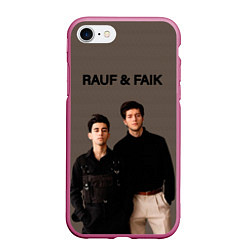 Чехол iPhone 7/8 матовый Rauf & Faik Рауф и Фаик, цвет: 3D-малиновый