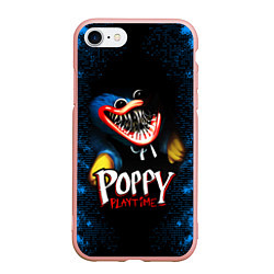 Чехол iPhone 7/8 матовый Poppy Playtime, цвет: 3D-светло-розовый