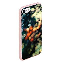 Чехол iPhone 7/8 матовый Obscured by Clouds - Pink Floyd, цвет: 3D-светло-розовый — фото 2