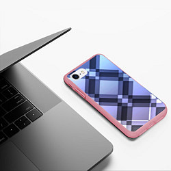 Чехол iPhone 7/8 матовый Строгая абстракция, цвет: 3D-баблгам — фото 2