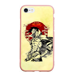 Чехол iPhone 7/8 матовый Камина Гуррен-Лаганн, цвет: 3D-светло-розовый
