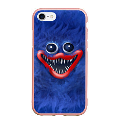 Чехол iPhone 7/8 матовый Smile Huggy Wuggy, цвет: 3D-светло-розовый