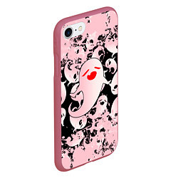 Чехол iPhone 7/8 матовый Genshin Impact - Ху Тао, цвет: 3D-малиновый — фото 2