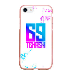 Чехол iPhone 7/8 матовый Tekashi Six Nine 6ix9ine, цвет: 3D-светло-розовый