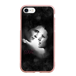 Чехол iPhone 7/8 матовый Edward & Isabella, цвет: 3D-светло-розовый