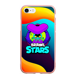 Чехол iPhone 7/8 матовый BrawlStars Eve Ева, цвет: 3D-светло-розовый