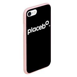 Чехол iPhone 7/8 матовый Плацебо Логотип, цвет: 3D-светло-розовый — фото 2