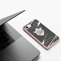 Чехол iPhone 7/8 матовый Dont starve, цвет: 3D-светло-розовый — фото 2