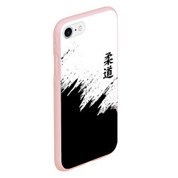 Чехол iPhone 7/8 матовый ДЗЮДО КУДО JUDO, цвет: 3D-светло-розовый — фото 2