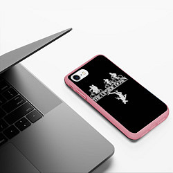 Чехол iPhone 7/8 матовый Stranger Things The Upside Down, цвет: 3D-баблгам — фото 2