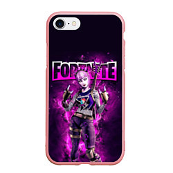 Чехол iPhone 7/8 матовый Fortnite Dark Power Chord Video game, цвет: 3D-баблгам