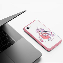 Чехол iPhone 7/8 матовый Канна Камуи Дракорничная госпожи Кобаяси, цвет: 3D-баблгам — фото 2