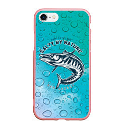 Чехол iPhone 7/8 матовый Рыбалка New Jersey, цвет: 3D-баблгам