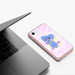 Чехол iPhone 7/8 матовый POPPY PLAYTIME HAGGY WAGGY МИЛАШКА ХАГГИ ВАГГИ, цвет: 3D-светло-розовый — фото 2