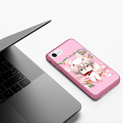 Чехол iPhone 7/8 матовый Мицуки Изуми - Семёрка идолов, цвет: 3D-малиновый — фото 2