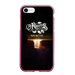 Чехол iPhone 7/8 матовый Dark Matters - The Rasmus, цвет: 3D-малиновый