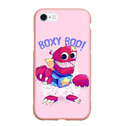 Чехол iPhone 7/8 матовый Project Playtime Boxy Boo, цвет: 3D-светло-розовый