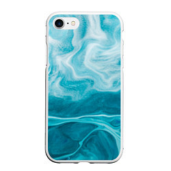 Чехол iPhone 7/8 матовый Морской бриз, цвет: 3D-белый