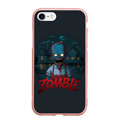Чехол iPhone 7/8 матовый Zombie Simpsons