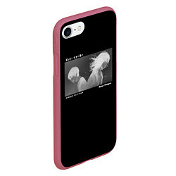 Чехол iPhone 7/8 матовый Эрен: сквозь года, цвет: 3D-малиновый — фото 2