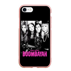 Чехол iPhone 7/8 матовый Blackpink Boombayah, цвет: 3D-светло-розовый