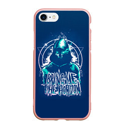 Чехол iPhone 7/8 матовый Bring Me The Horizon Scull, цвет: 3D-светло-розовый