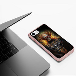 Чехол iPhone 7/8 матовый Baldurs Gate 3 diablo, цвет: 3D-светло-розовый — фото 2