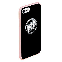 Чехол iPhone 7/8 матовый Buick sport car, цвет: 3D-светло-розовый — фото 2