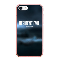 Чехол iPhone 7/8 матовый Umbrella resident evil, цвет: 3D-светло-розовый