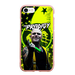 Чехол iPhone 7/8 матовый The Prodigy Keith Flint, цвет: 3D-светло-розовый