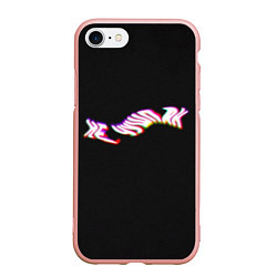 Чехол iPhone 7/8 матовый Не чушпан арт, цвет: 3D-светло-розовый