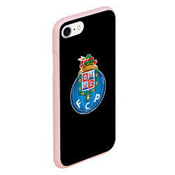 Чехол iPhone 7/8 матовый Porto fc club, цвет: 3D-светло-розовый — фото 2