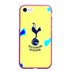 Чехол iPhone 7/8 матовый Тоттенхэм Хотспур футбольный клуб, цвет: 3D-малиновый