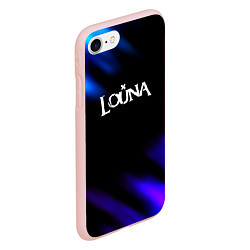 Чехол iPhone 7/8 матовый Louna neon bend, цвет: 3D-светло-розовый — фото 2