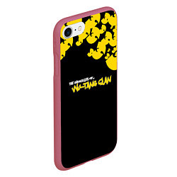 Чехол iPhone 7/8 матовый Wu-Tang clan: The chronicles, цвет: 3D-малиновый — фото 2