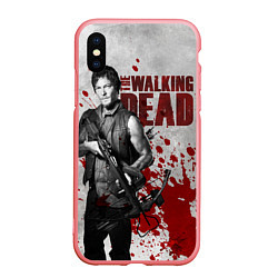 Чехол iPhone XS Max матовый Walking Dead: Deryl Dixon, цвет: 3D-баблгам