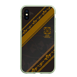 Чехол iPhone XS Max матовый Cs:go - Knight m4a1-s style 2022, цвет: 3D-салатовый