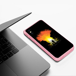 Чехол iPhone XS Max матовый Wasteland Apocalypse, цвет: 3D-баблгам — фото 2