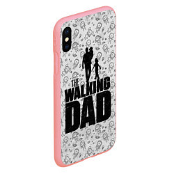 Чехол iPhone XS Max матовый Walking Dad, цвет: 3D-баблгам — фото 2