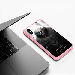 Чехол iPhone XS Max матовый Rengar LoL, цвет: 3D-баблгам — фото 2